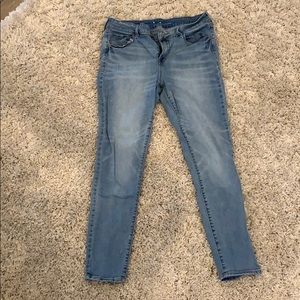 Old Navy Rockstar skinny jeans mid rise size 12